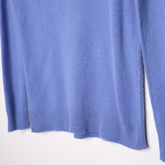 ATM Anthony Thomas Melillo Cashmere Turtleneck Sweater English Blue Women's S - Picture 10 of 13